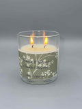 Sage & Sea moss 8oz. 2 wick and 12oz. 3 wick Candles