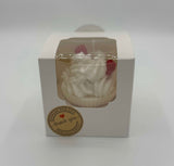 Raspberry Cupcake Candles Vanilla or Chocolate