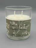 Sage & Sea moss 8oz. 2 wick and 12oz. 3 wick Candles