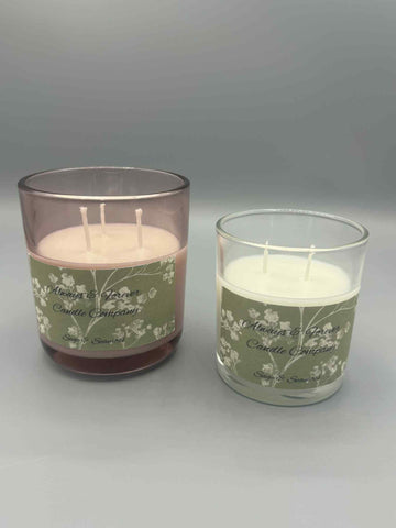 Sage & Sea moss 8oz. 2 wick and 12oz. 3 wick Candles