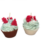 🎀 Holiday Cupcake Candles 🎀