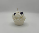 Blueberry Cupcake Candles Vanilla or Chocolate