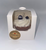 Blueberry Cupcake Candles Vanilla or Chocolate