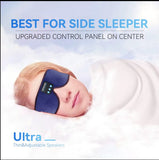 Best Selling 3D Ergonomic Design White Noise Bluetooth Sleep Mask