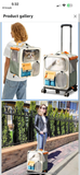2025 3-in-1 Wheeled Pet Carrier Backpack