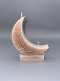 Halal Islam Inspired Pillar Candles , Peace and Reflection