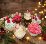 🎀 Holiday Cupcake Candles 🎀