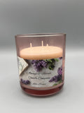 Hand-Poured Scented Candles (8oz & 12oz) – Lilac Breeze, Garden Rain & Sage + Sea Moss