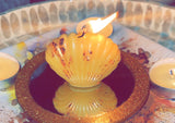 Seashell Candle