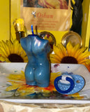 Female Pregnant Torso Candle