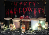 5 enchanted HALLOWEEN CANDLES