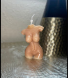 Female Torso Candle